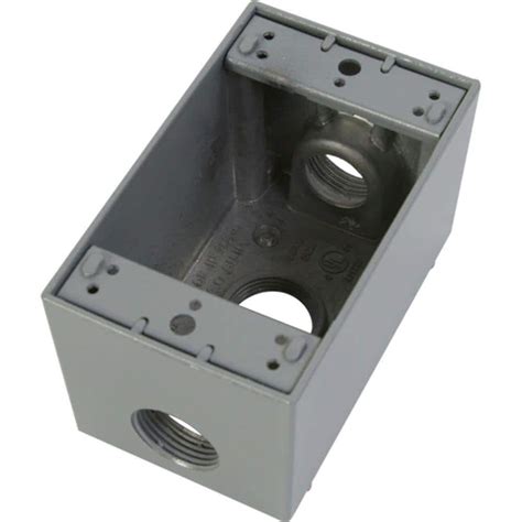 electrical box 1.5 deep|extra deep weatherproof electrical box.